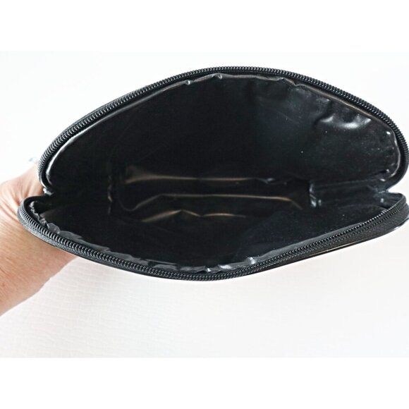 Vintage Bob Mackie Make Up Bag Tote Sunflower Cosmetic Bag - Picture 3 of 5